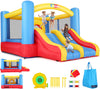 Whubefy Bounce House, Inflatable Bounce House for Kids 3-6 Big Kids 8-12, Indoor/Outdoor Double Slide Obstacle Bouncer with Blower, 12 x 9FT Jumping
