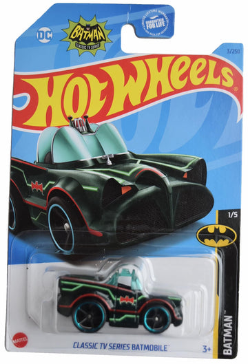 Hot Wheels Classic TV Series Batmobile, Batman 1/5 [Green] 3/250