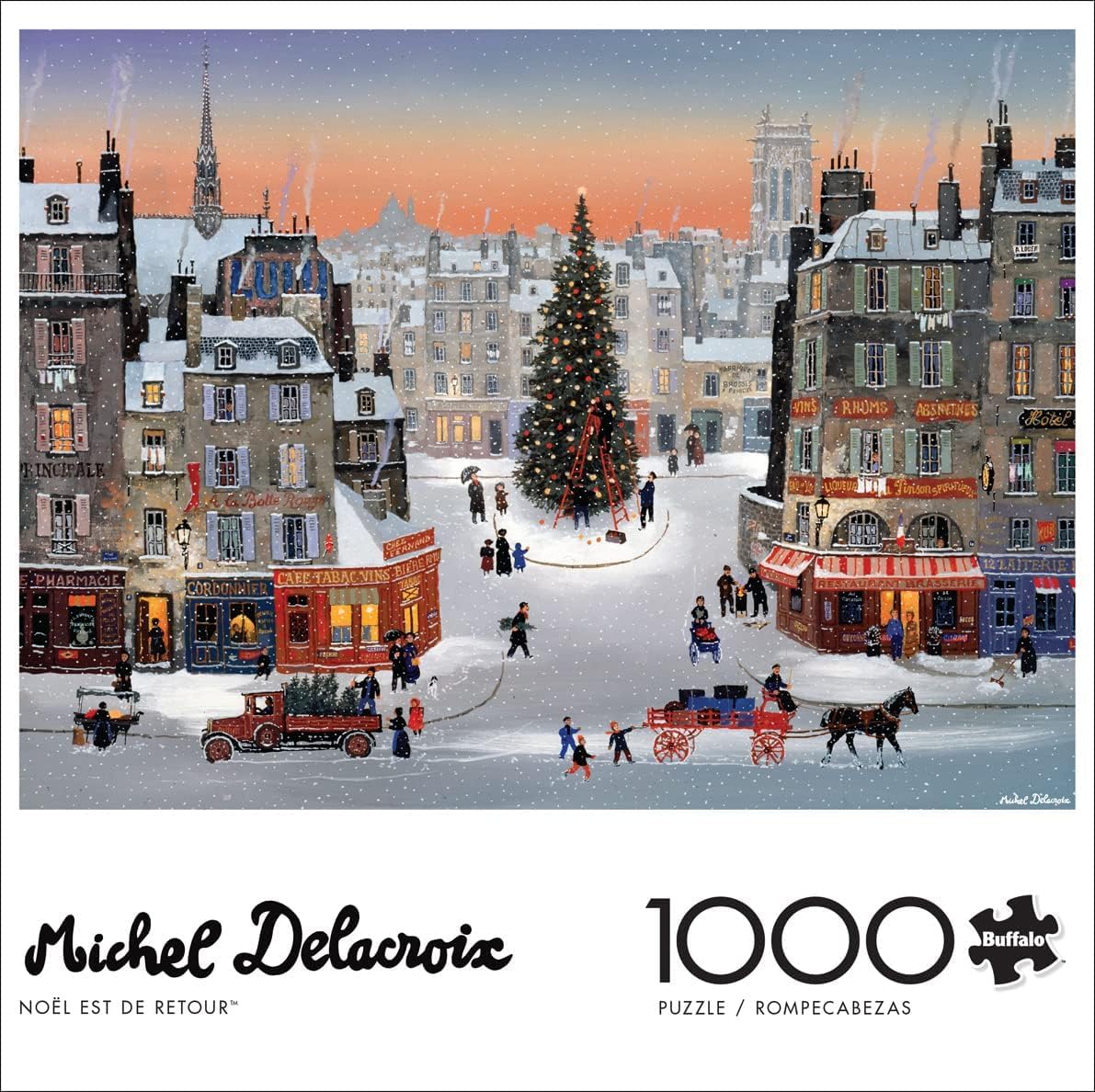 Buffalo Games - Noël est de Retour - 1000 Piece Jigsaw Puzzle for Adults