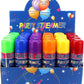 12 Pack Party String Spray (3 oz Each) - Streamer Spray in a Can, Full Color Set with 2 of Each Color, Party Supplies for Kids’ Parties, Birthdays