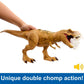 Mattel Jurassic World Track 'n Attack Dinosaur Action Figure, Tyrannosaurus Rex Toy with Lights, Sound, Motion & Accessories, Plus Downloadable App &