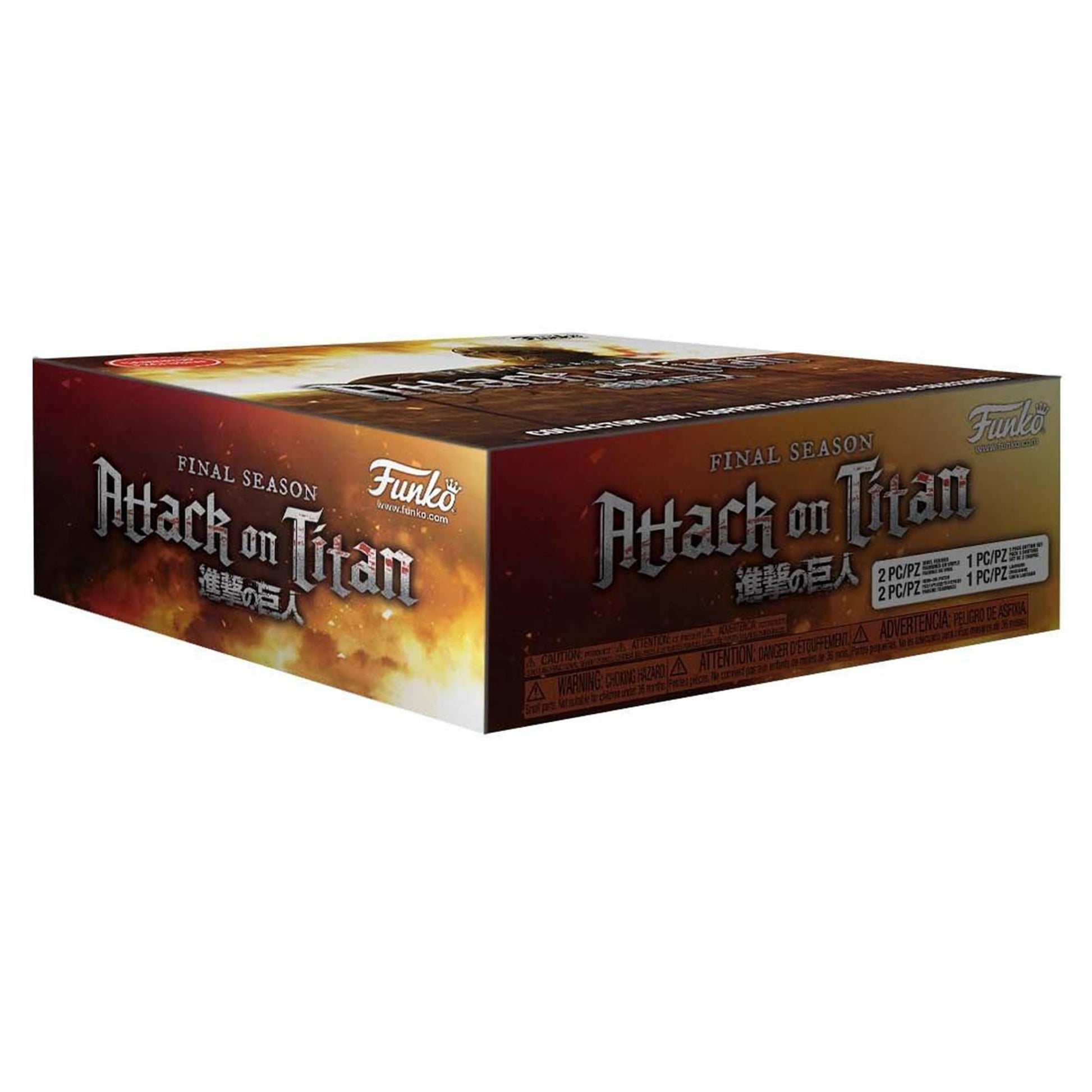 Funko: Attack on Titan - Final Season Collector's Box - Special Edition Exclusive with Ymir Fritz and Child Eren Pop!