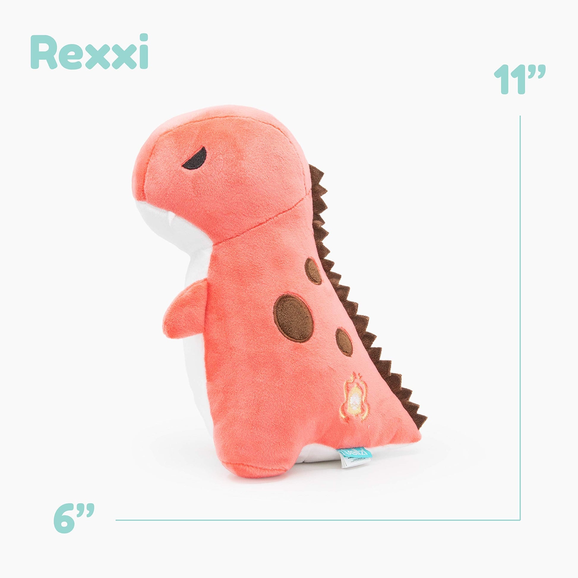 Bellzi T-Rex Cute Stuffed Animal Plush Toy - Adorable Soft Dinosaur Toy Plushies and Gifts - Perfect Present for Kids, Babies, Toddlers - Rexxi