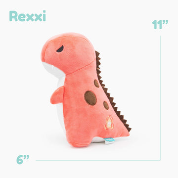 Bellzi T-Rex Cute Stuffed Animal Plush Toy - Adorable Soft Dinosaur Toy Plushies and Gifts - Perfect Present for Kids, Babies, Toddlers - Rexxi