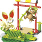 Mega Construx Pokemon Chespin vs. Fennekin Construction Set with Character Figures, Building Toys for Kids (131 Pieces)