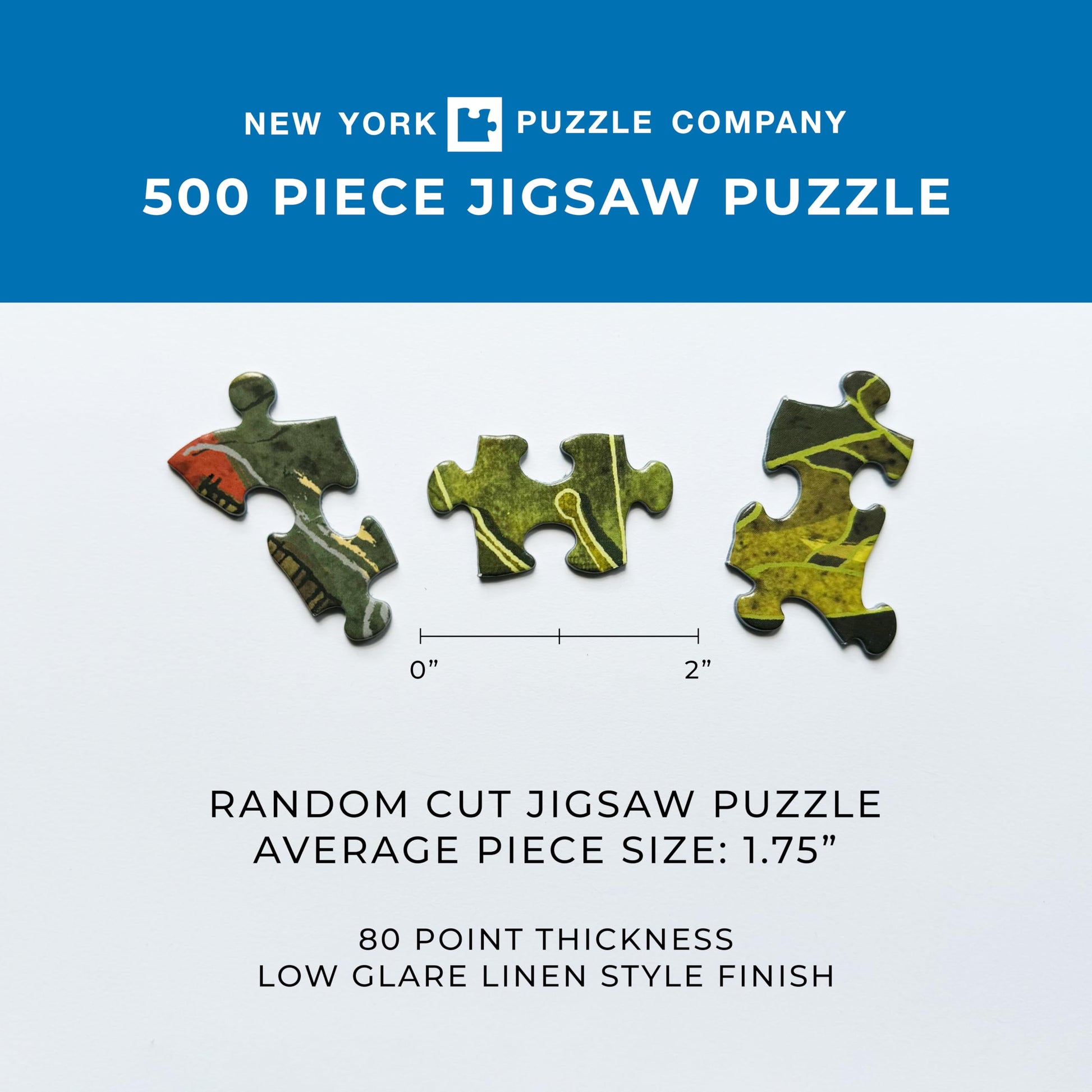 New York Puzzle Company - Janet Hill Splendid Summer Home - 500 Piece Jigsaw Puzzle for Family Game Nights by Janet Hill