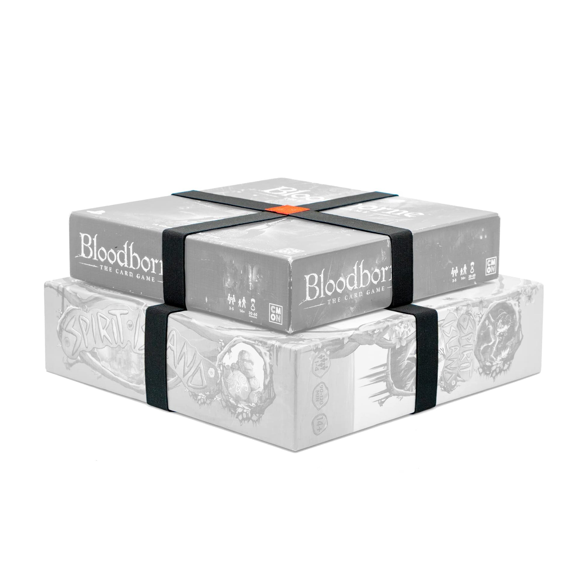Premium Elastic Box Bands - Board game storage solution to keep your Board Games, Tabletop Games, RPGs & Other Boxes Closed and Protected without