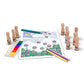 Melissa & Doug Wooden Handle Stamps - Deluxe | Arts & Crafts | Stamp Set | 3+ | Gift for Boy or Girl