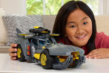 Mattel DC Premier Series Batlink Multi-Pack, Batmobile & Robin Cylcle