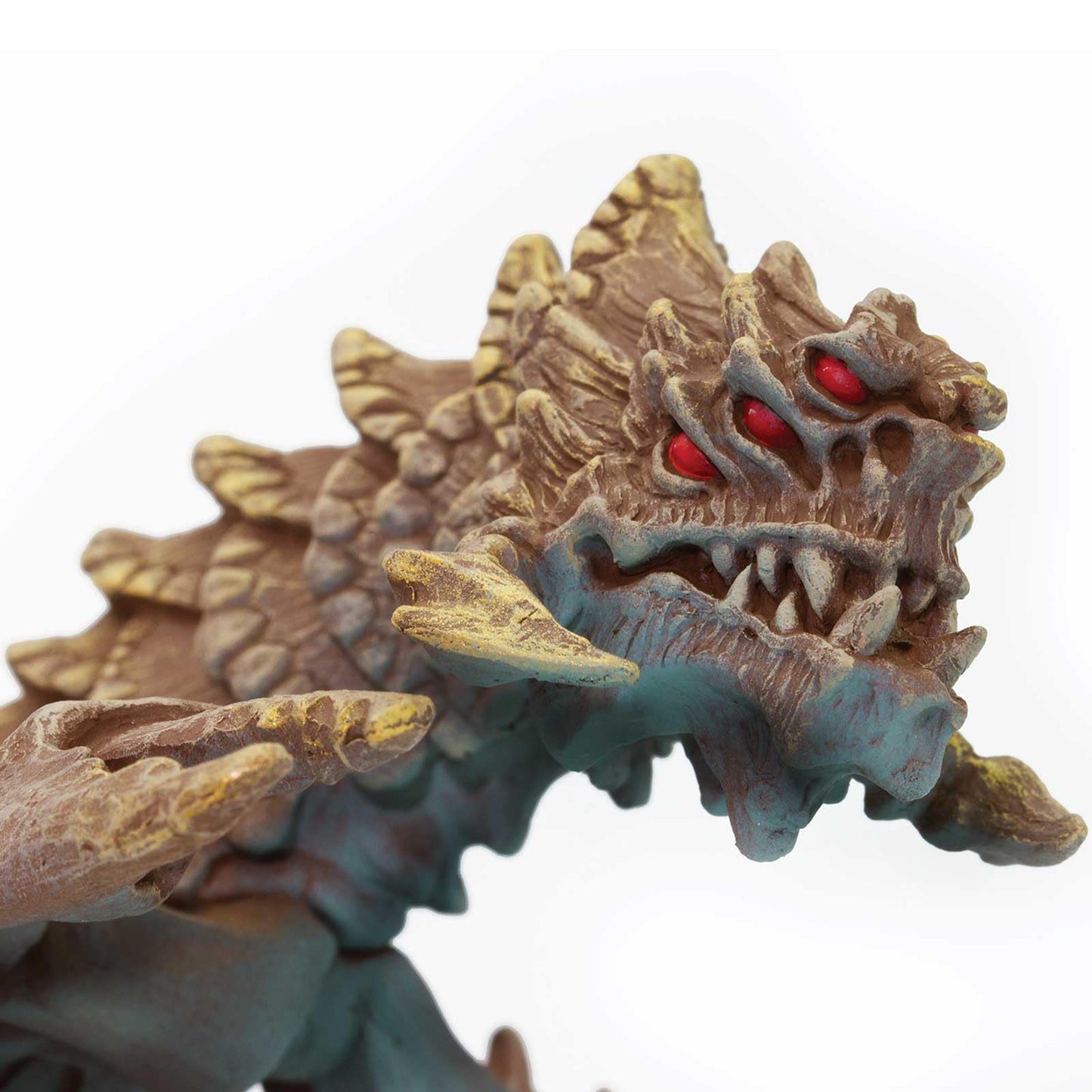 Safari Ltd. Desert Dragon Figurine - Hand-Painted, 6.5" Mythical Model Figure - Engaging Fantasy Toy for Boys, Girls & Kids Ages 4+