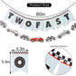Two Fast Banner - Race Car Birthday Decorations,Race Car Birthday Banner
