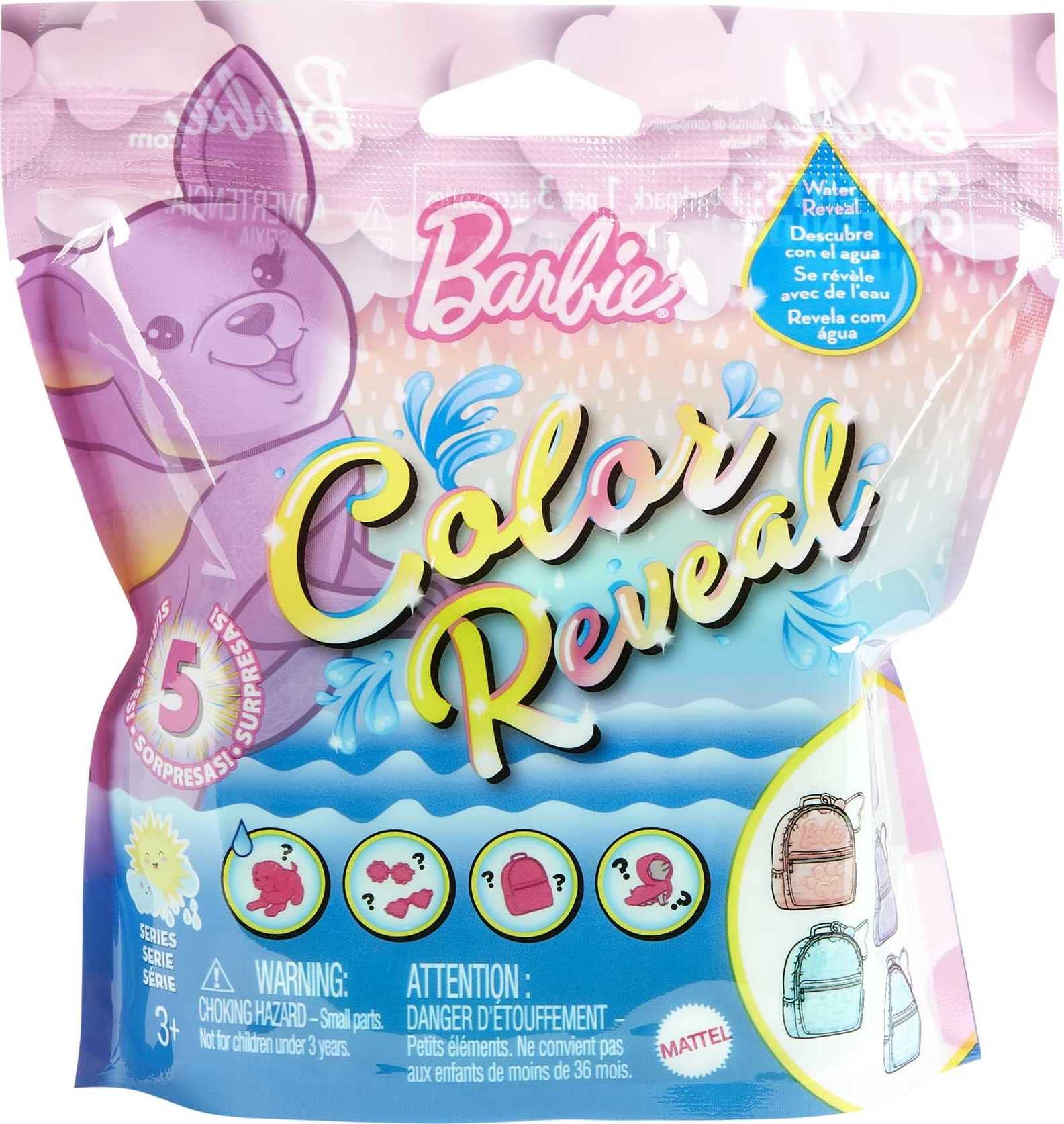 Reveal Pets Barbie Color Asst.