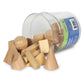 Learning Resources Wood Geometric Solids, Kids Wooden Shapes, Montessori Toys, Set of 19