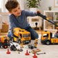 Tiny Force Toy Construction Truck Toys for Kids Ages 4-12 Cement Mixer, Construction Trucks & Toy Trucks for Toddler Boy Toys, Cool Toys for Boys