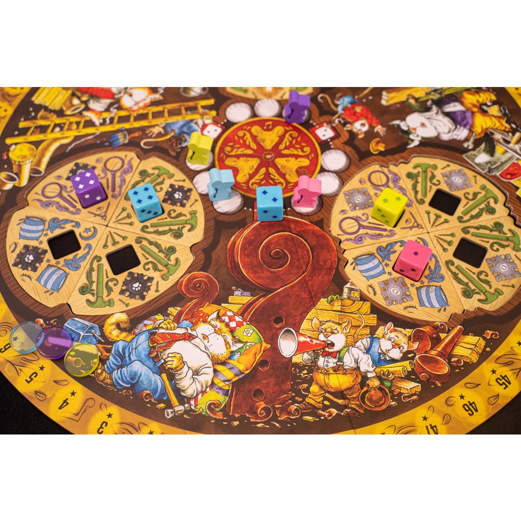 BITEWING Games Shuffle & Swing Board, Win The Big Promotion! 2-4 Players