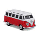 Maisto Tech R/C Power Racer Volkswagen T1 Samba: Remote Controlled Vehicle with App and Battery Control, Ages 6, Red (582650-3)