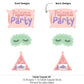 Big Dot of Happiness Pajama Slumber Party - Girls Sleepover Birthday Party Centerpiece Sticks - Table Toppers - Set of 15