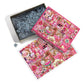 Cobble Hill 1000 Piece Puzzle - Rainbow Collection: Pink - Sample Poster Included