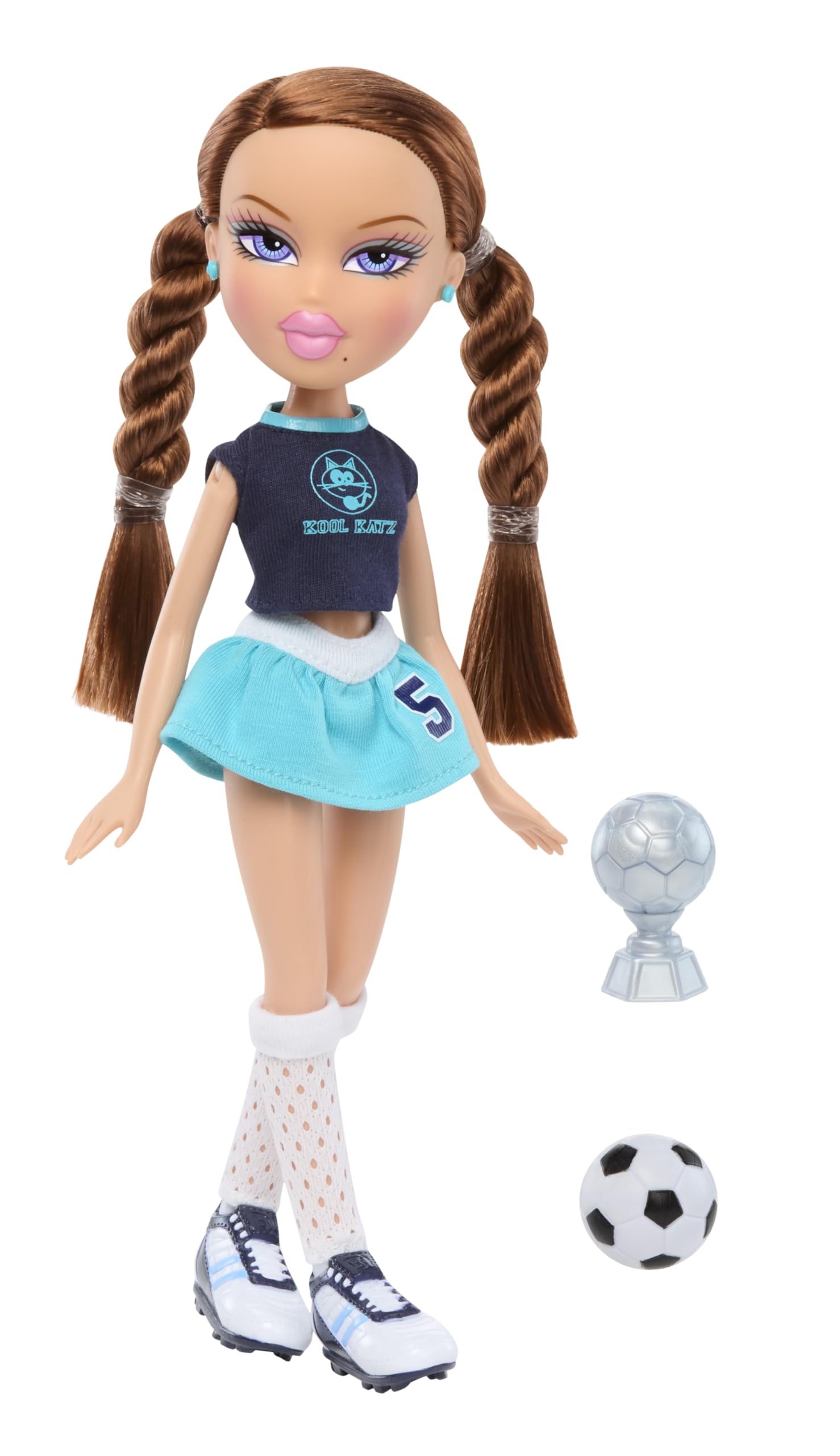 Bratz Play Sportz Roxxi Fashion Doll with Accessories, Soccer