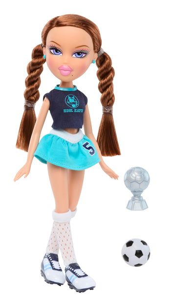 Bratz Play Sportz Roxxi Fashion Doll with Accessories, Soccer
