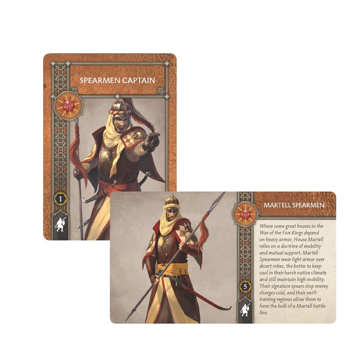 CMON A Song of Ice & Fire Martell Spearmen Unit Box