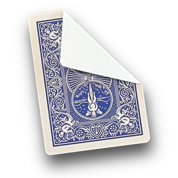 Blank Face Cards (Bicycle) - blue by US Playing Cards