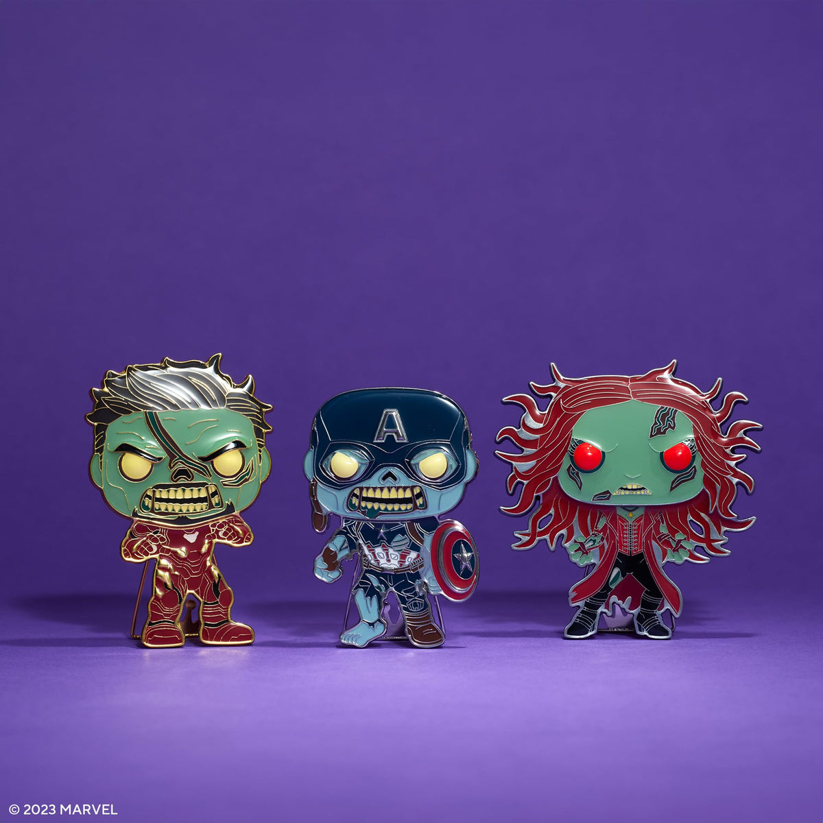 Funko Pop! Pin: Marvel - What If…?, Zombie Iron Man