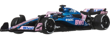 Hot Wheels 1:64 Scale Premium Die-Cast Formula 1 Collectible Toy Race Car with Real Riders Tires & Metal/Metal Body & Chassis