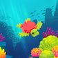 PLUS PLUS Sea Turtle - 3D Puzzle Sea Creature Building Block Set, Ocean Animals Figures Tube, Mini Interlocking Pieces - Fun Stem Toys for Kids