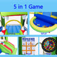Inflatable Bounce House with Slide, Jumping Castle with Blower