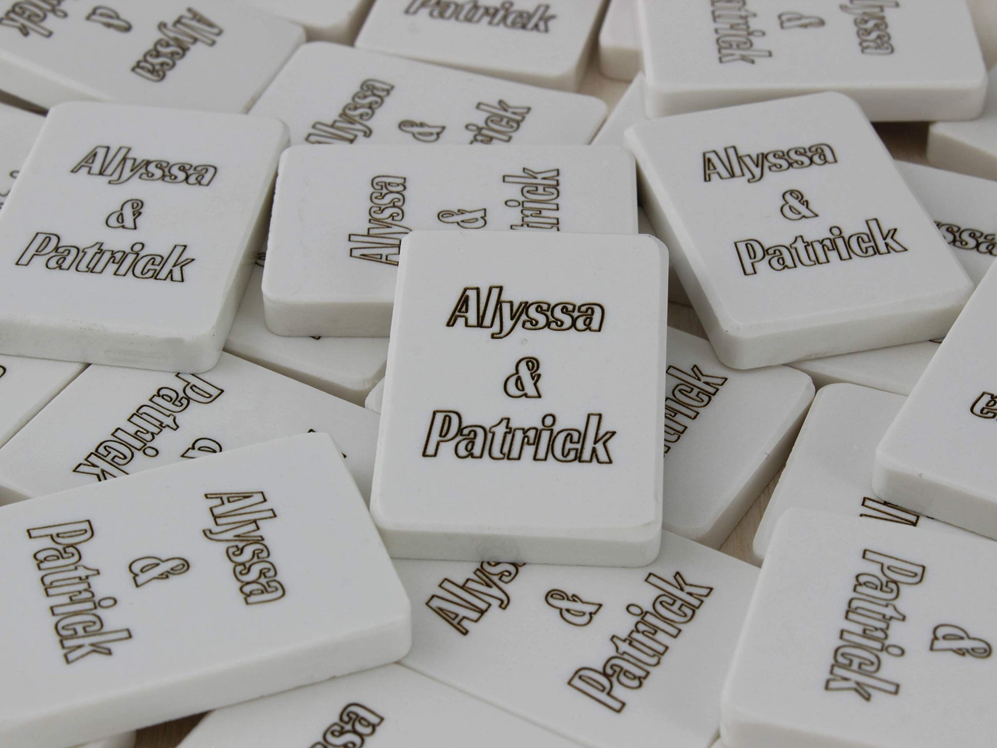 Antochia Crafts Personalized Rummy Tiles - Custom Rummy Game Tiles