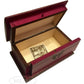 Decorative Wooden Chest Box Trick Secret Opening Puzzle Box Celtic Handcrafted Jewelry Keepsake Made in Poland