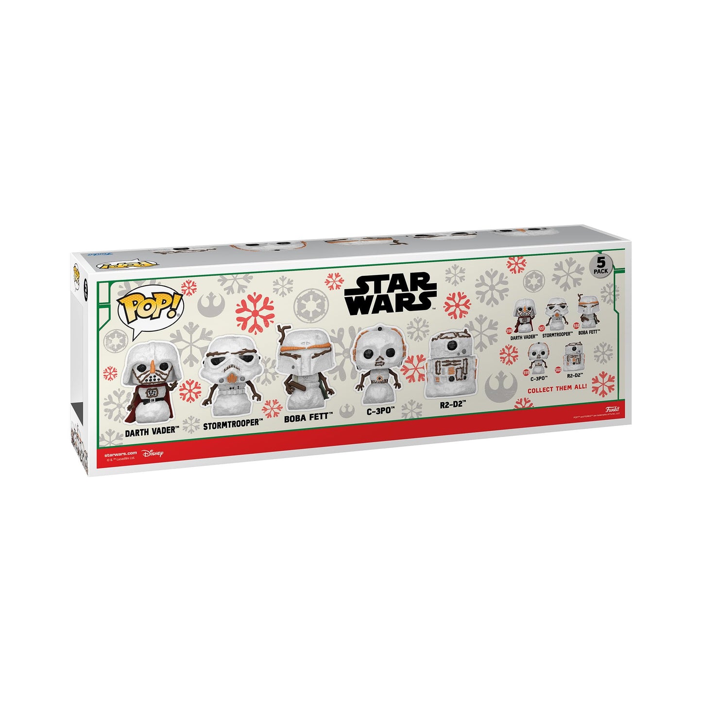 Funko POP! Star Wars Holiday 5 Pack Darth Vader - Amazon Exclusive