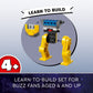 LEGO Disney and Pixar’s Lightyear Zyclops Chase 76830, Space Robot Building Toy for Kids 4 Plus Year Old with Mech Action Figure and Buzz Minifigure