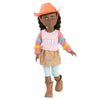 Glitter Girls - Jolie14-inch Poseable Equestrian Doll - Brown Hair & Green Eyes - Horseback Riding Outfit, Cowgirl Hat, and Boots - Toys, Clothes, and