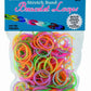 Darice 312-Piece Stretch Band Bracelet Loops and S-Clips Set, Glow in The Dark
