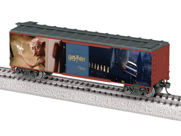 Lionel Harry Potter and The Chamber of Secrets HO Gauge Model Train Boxcar - Railroad Train Car with Movie Scene Graphics, Metal Wheels, Opening
