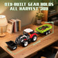 Mould King 24093 Farm Wheel Loader Building Sets, 504+ Pieces Mini World City Series Construction Sets, Farm Toys for Boy Age 8+