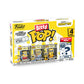 Funko Bitty POP! 4 Pack: Minions - Roller Skating Stuart, Pajama Bob