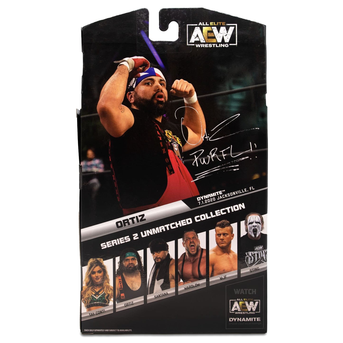 AEW Ortiz Unmatched Series 2#11 Action Figure