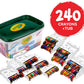 Crayola Crayon Tub (240ct), Bulk Crayons for Kids, Spring Craft Supplies, Classroom Coloring Gifts for Kids & Toddlers, Ages 3+ [Amazon Exclusive]