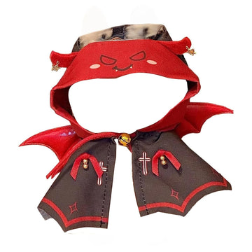 Clothes for 17cm Doll(No Dolls)?One-piece Little Devil Costume Monster Costume with Bells, Suitable for 6.7-inch (17 cm) Dolls, Unique Style Makes It