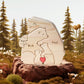 Personalized Family Name Puzzles with 2-8 Names Custom Wooden Bear Puzzle with Name Customized Wooden Puzzle Gifts for Christmas (Hug Bear)