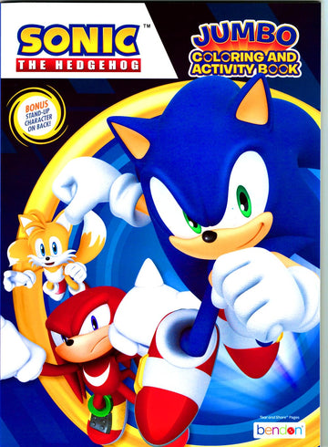 Kids Coloring & Activity Books for Boys Ages 4-8 Featuring Sonic The Hedgehog,Pokemon Bundle with Coloring Utensils, Stickers, and More