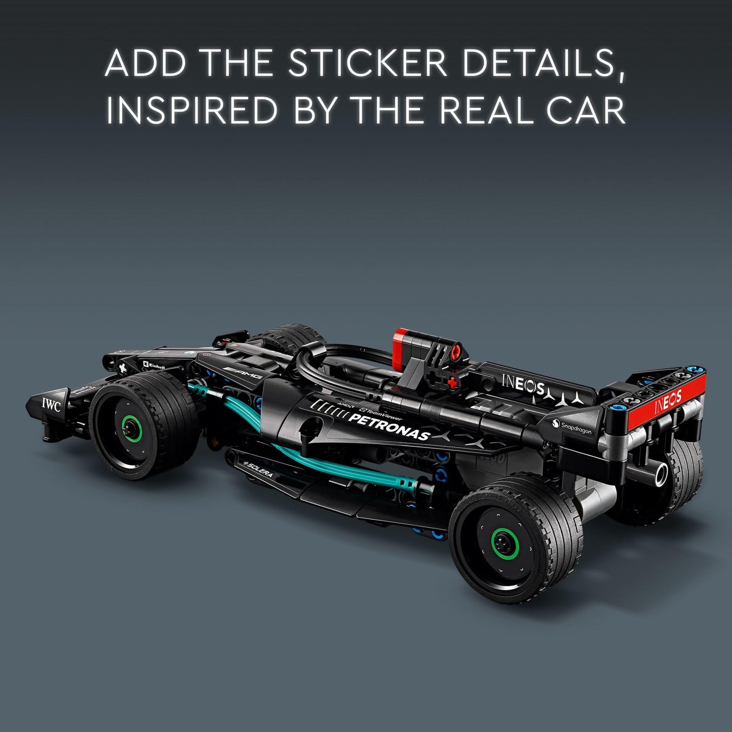 LEGO Technic Mercedes-AMG F1 W14 E Performance Pull-Back Car Toy, Vehicle Building Set for Boys and Girls, Mercedes Race Car Toy Model, Gift for Kids