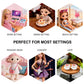 21 Pcs Miniature Dollhouse Accessories Laptop Phone 1/12 1/6 Scale Tiny Miniature Things, Doll House Furniture Decor Stuff Kitchen Cake Glasses Coffee