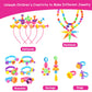 NIDOOT 550Pc+ Pop Beads Jewelry Making kit for Girls 4-6, Arts and Crafts for Kids Ages 4-8, Toys for 4 5 6 Years Old Girl Birthday Gifts Ideas