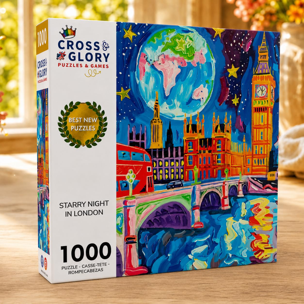 Cross & Glory | Jigsaw Puzzles for Adults | Starry Night in London