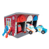Melissa & Doug Keys and Cars Rescue Garage Wooden Toy Vehicles Set