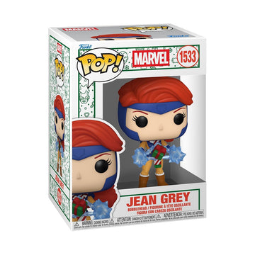 Funko Pop! Marvel: Holiday - Jean Grey - X-Men - Collectable Vinyl Figure - Gift Idea - Official Merchandise - Toys for Kids & Adults - Comic Books